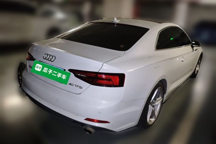 Used Audi A5 2020 Coupe 40 TFSI Fashion Edition China VI Emission Standard Rear Right 45 Deg