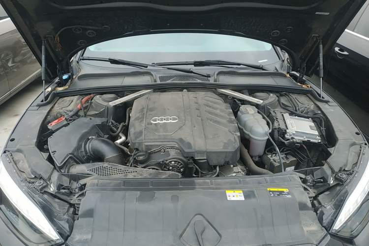 Used Audi A5 2021 Sportback 40 TFSI Fashionable and Dynamic Model Engine Bay