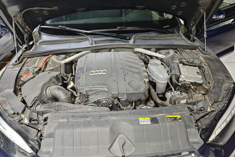 Used Audi A5 2021 Sportback 40 TFSI Fashionable and Dynamic Model Engine Bay