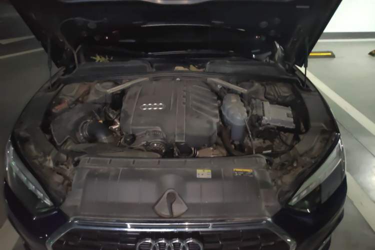 Used Audi A5 2021 Sportback 40 TFSI Stylish and Elegant Model Engine Bay