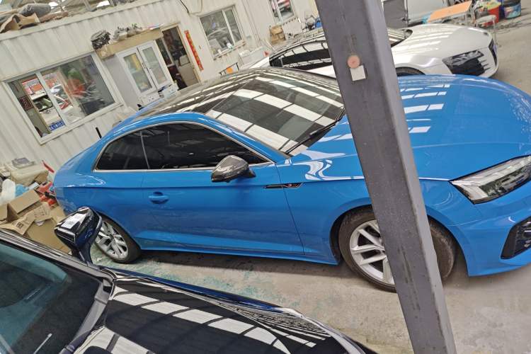 Used Audi A5 2021 Coupe 40 TFSI Fashionable and Dynamic Model Exterior 2