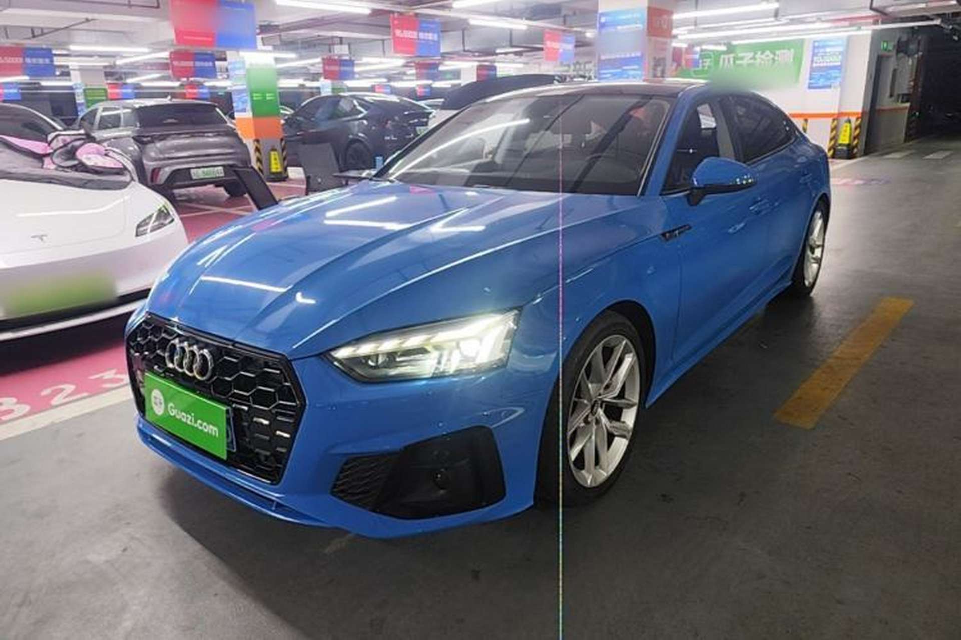 Used Audi A5 2021 Sportback 40 TFSI Stylish and Elegant Model Front Left 45 Deg