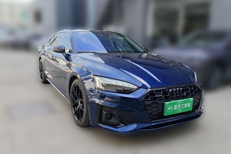 Used Audi A5 2021 Sportback 40 TFSI Stylish and Elegant Model Front Right 45 Deg