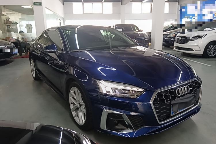 Used Audi A5 2021 Coupe 40 TFSI Fashionable and Dynamic Model Front Right 45 Deg