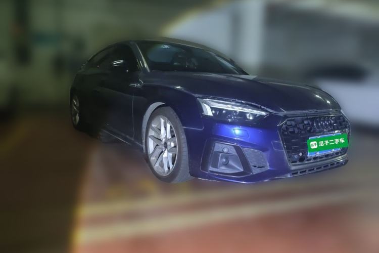 Used Audi A5 2021 Sportback 40 TFSI Stylish and Elegant Model Front Right 45 Deg