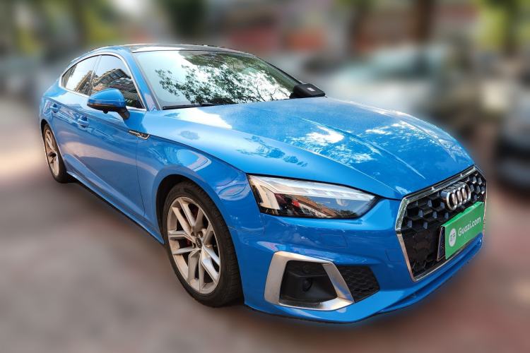 Used Audi A5 2021 Sportback 40 TFSI Stylish and Elegant Model Front Right 45 Deg