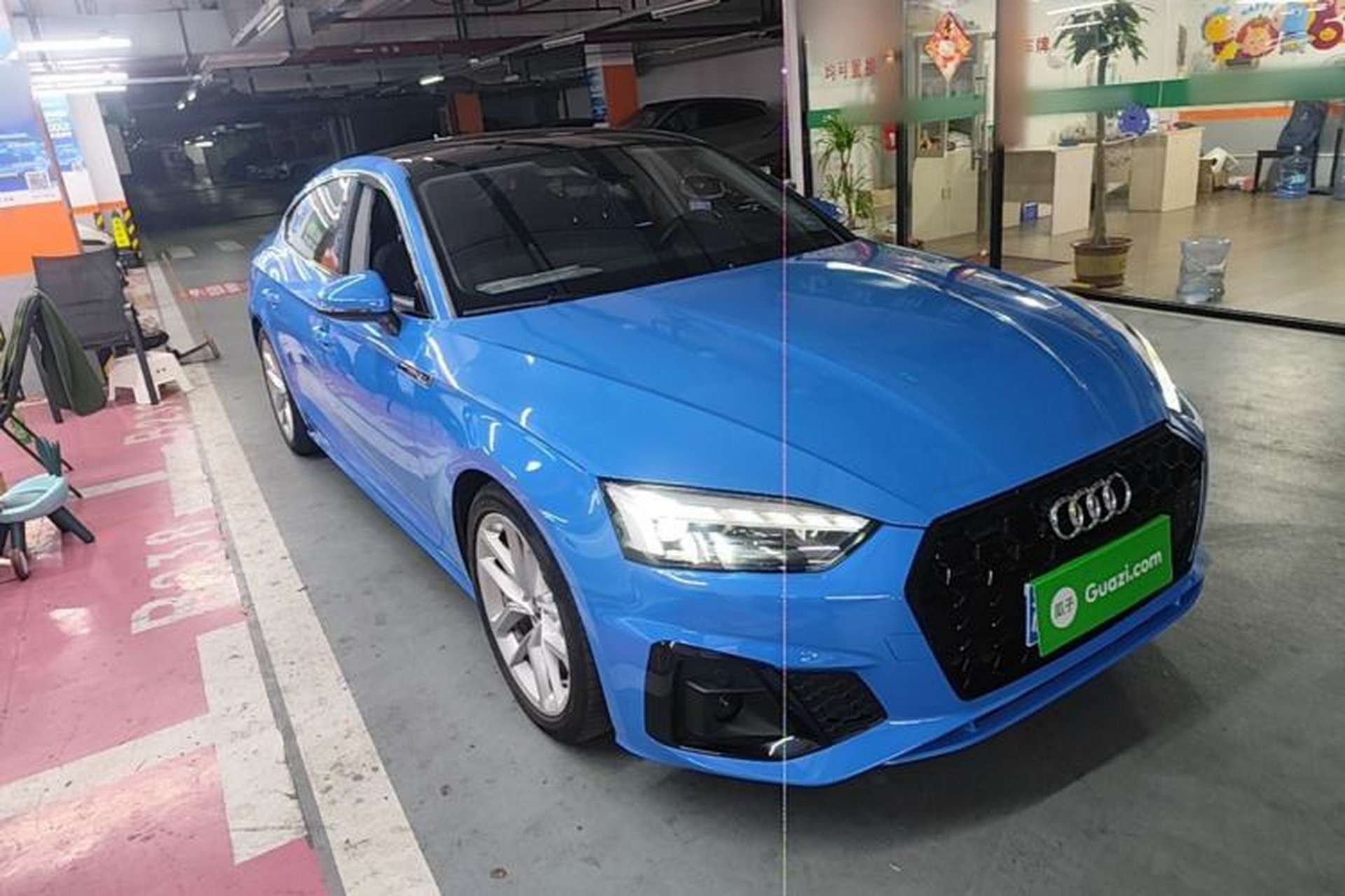 Used Audi A5 2021 Sportback 40 TFSI Stylish and Elegant Model Front Right 45 Deg