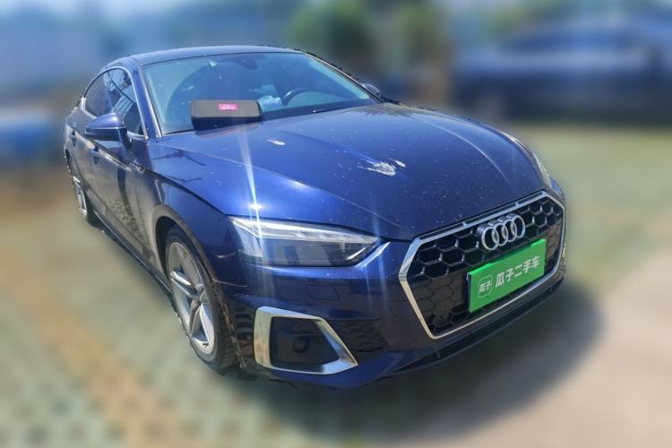 Used Audi A5 2021 Sportback 40 TFSI Stylish and Elegant Model Front Right 45 Deg