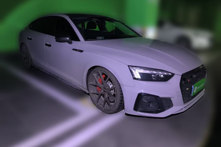 Used Audi A5 2021 Sportback 40 TFSI quattro Luxury Dynamic Model Front Right 45 Deg