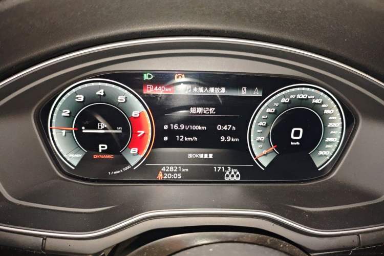 Used Audi A5 2021 Sportback 40 TFSI Stylish and Elegant Model Instrument Cluster