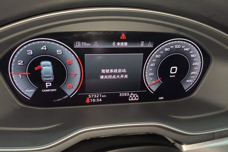 Used Audi A5 2021 Sportback 40 TFSI Fashionable and Dynamic Model Instrument Cluster