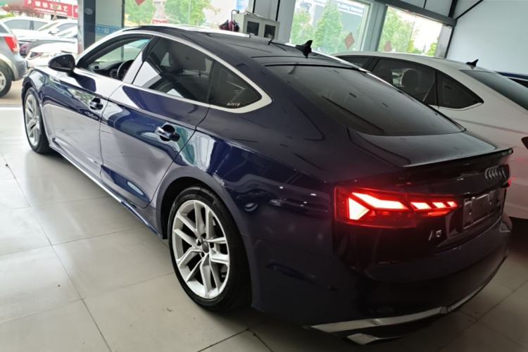 Used Audi A5 2021 Sportback 40 TFSI Stylish and Elegant Model Rear Left 45 Deg