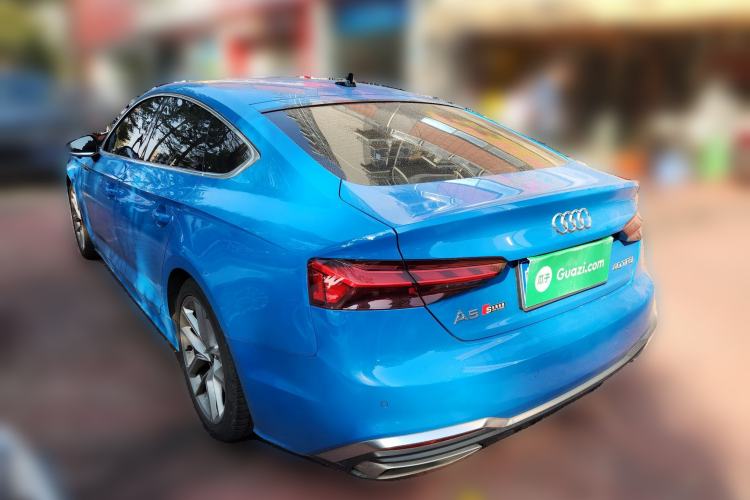 Used Audi A5 2021 Sportback 40 TFSI Stylish and Elegant Model Rear Left 45 Deg