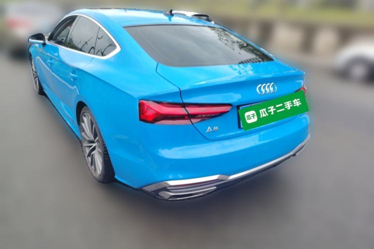 Used Audi A5 2021 Sportback 40 TFSI quattro Luxury Dynamic Model Rear Left 45 Deg