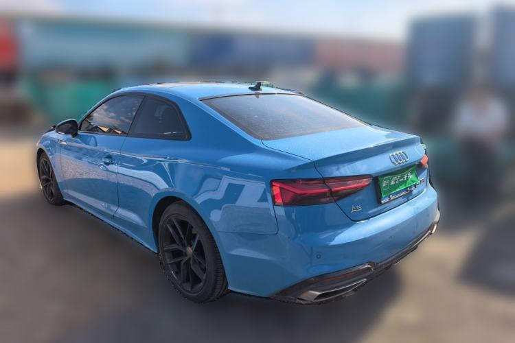 Used Audi A5 2021 Coupe 40 TFSI Fashionable and Dynamic Model Rear Left 45 Deg