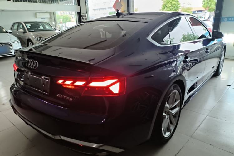 Used Audi A5 2021 Sportback 40 TFSI Stylish and Elegant Model Rear Right 45 Deg