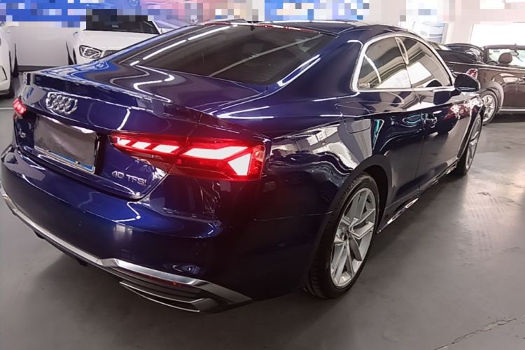 Used Audi A5 2021 Coupe 40 TFSI Fashionable and Dynamic Model Rear Right 45 Deg