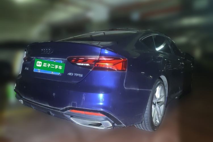 Used Audi A5 2021 Sportback 40 TFSI Stylish and Elegant Model Rear Right 45 Deg