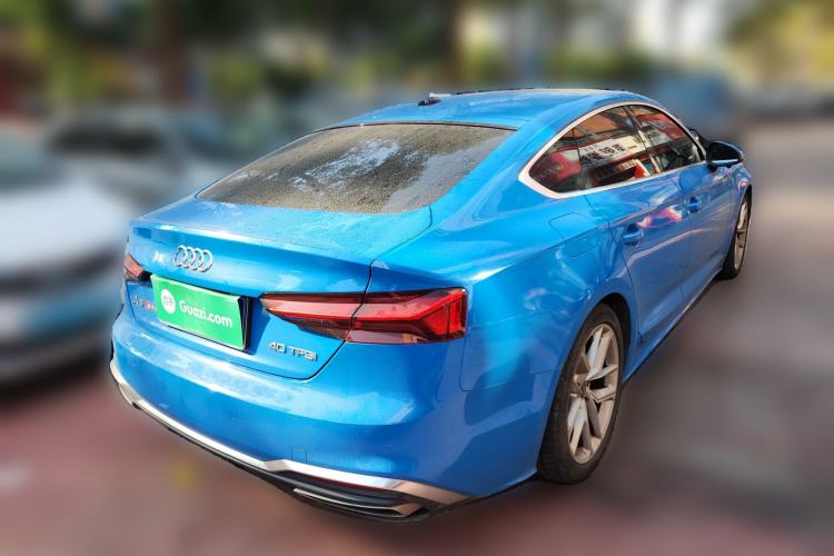 Used Audi A5 2021 Sportback 40 TFSI Stylish and Elegant Model Rear Right 45 Deg