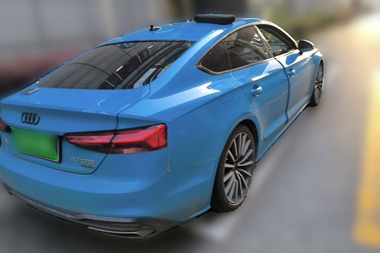 Used Audi A5 2021 Sportback 40 TFSI quattro Luxury Prestige Edition Rear Right 45 Deg