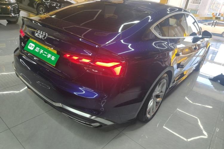 Used Audi A5 2021 Sportback 40 TFSI Stylish and Elegant Model Rear Right 45 Deg
