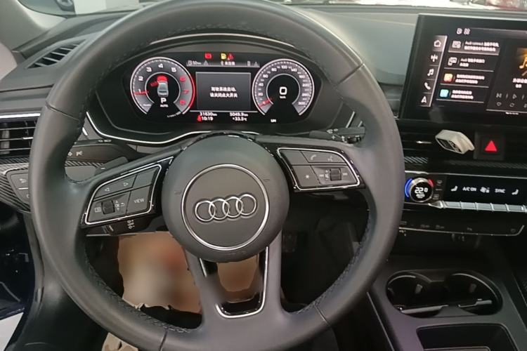 Used Audi A5 2021 Coupe 40 TFSI Fashionable and Dynamic Model Steering Wheel