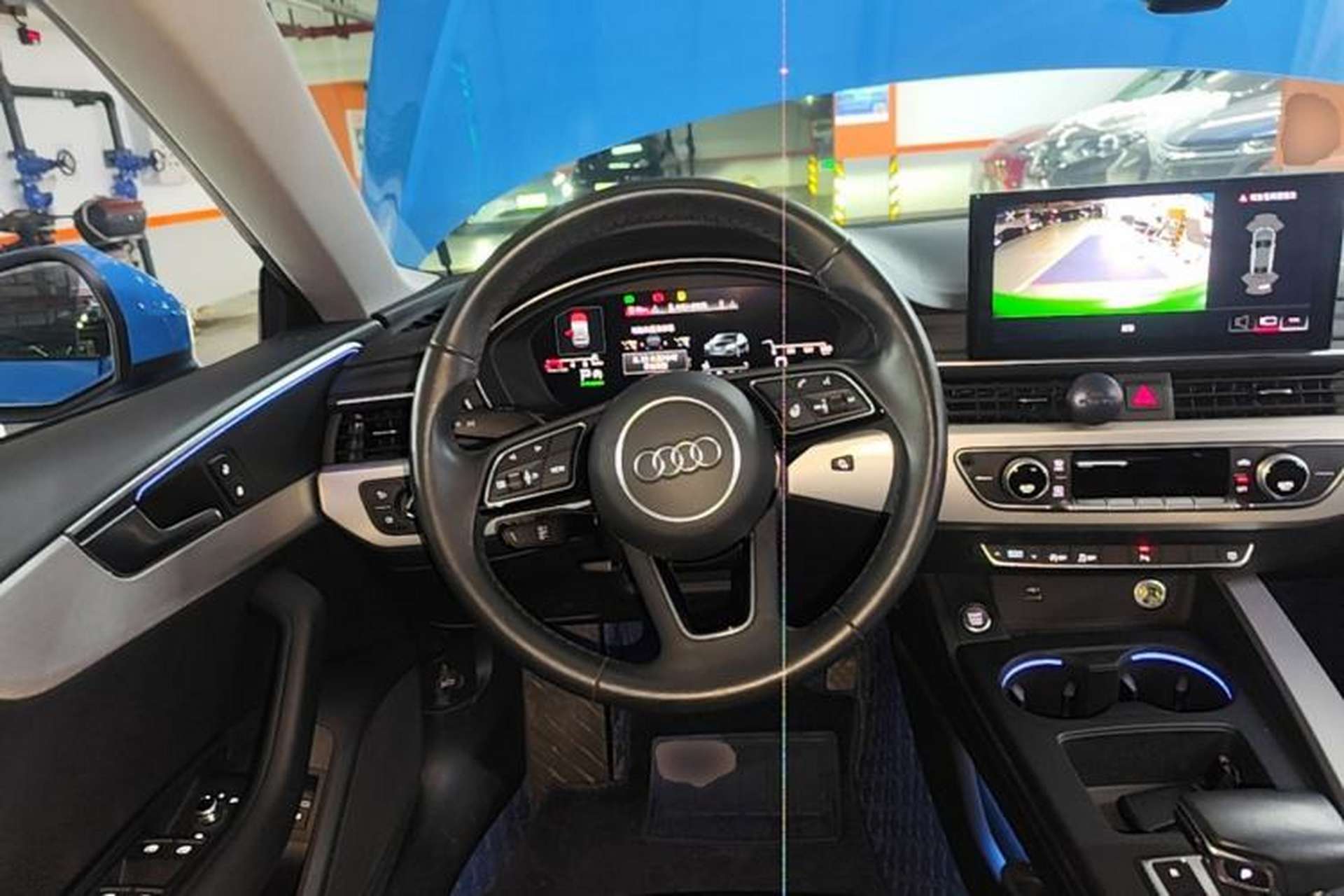 Used Audi A5 2021 Sportback 40 TFSI Stylish and Elegant Model Steering Wheel