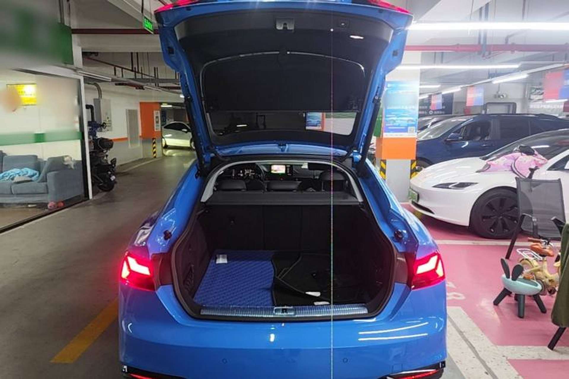 Used Audi A5 2021 Sportback 40 TFSI Stylish and Elegant Model Trunk