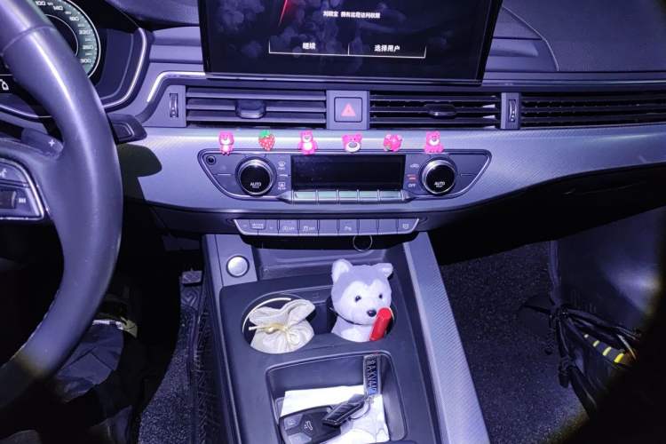 Used Audi A5 2021 Coupe 40 TFSI Fashionable and Dynamic Model Audio And AC Panel