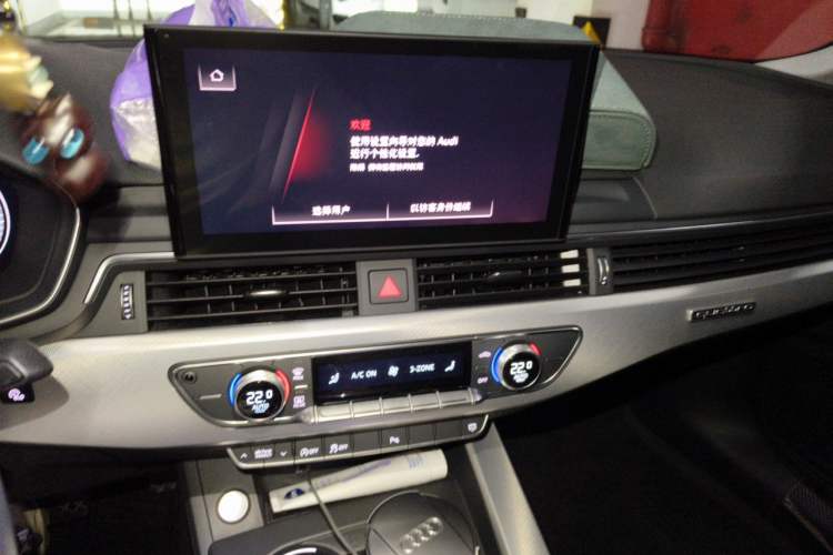 Used Audi A5 2021 Coupe 40 TFSI Fashionable and Dynamic Model Audio And AC Panel