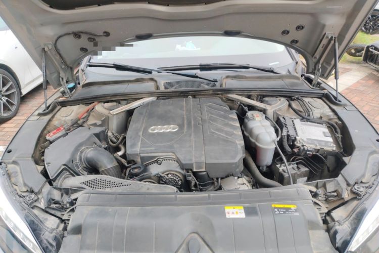 Used Audi A5 2021 Coupe 40 TFSI Fashionable and Dynamic Model Engine Bay