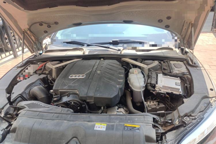 Used Audi A5 2021 Coupe 40 TFSI Fashionable and Dynamic Model Engine Bay