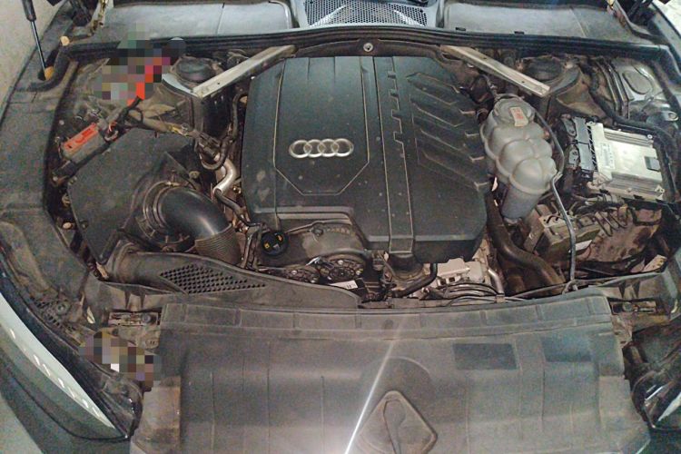 Used Audi A5 2021 Coupe 40 TFSI Fashionable and Dynamic Model Engine Bay