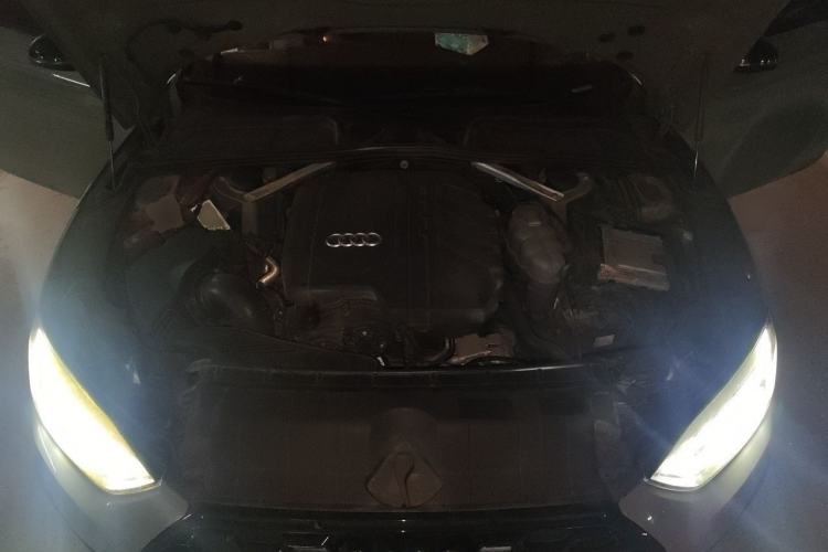 Used Audi A5 2021 Coupe 40 TFSI Fashionable and Dynamic Model Engine Bay