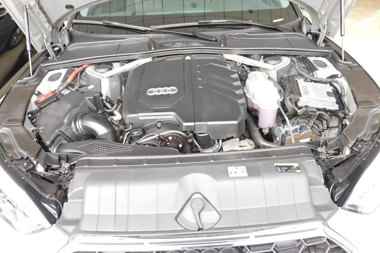 Used Audi A5 2021 Coupe 40 TFSI Fashionable and Dynamic Model Engine Bay