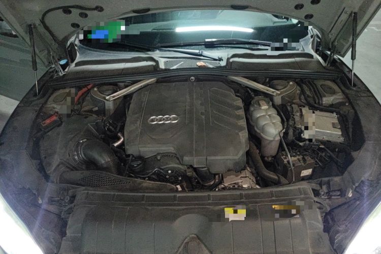 Used Audi A5 2021 Coupe 40 TFSI Fashionable and Dynamic Model Engine Bay