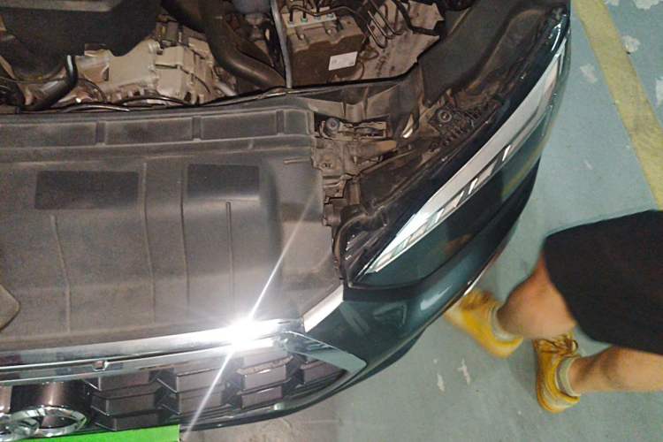 Used Audi A5 2021 Coupe 40 TFSI Fashionable and Dynamic Model Engine Bay Left