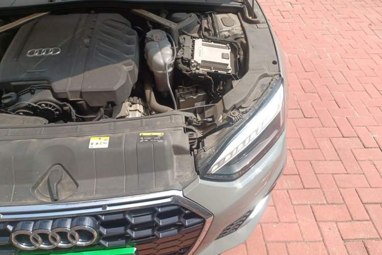 Used Audi A5 2021 Coupe 40 TFSI Fashionable and Dynamic Model Engine Bay Left