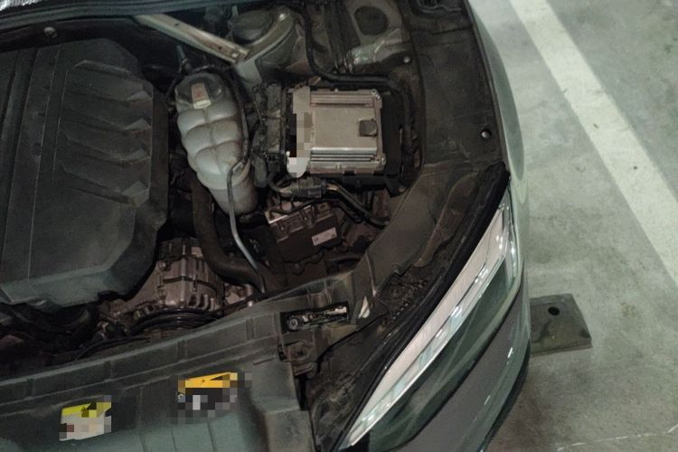 Used Audi A5 2021 Coupe 40 TFSI Fashionable and Dynamic Model Engine Bay Left