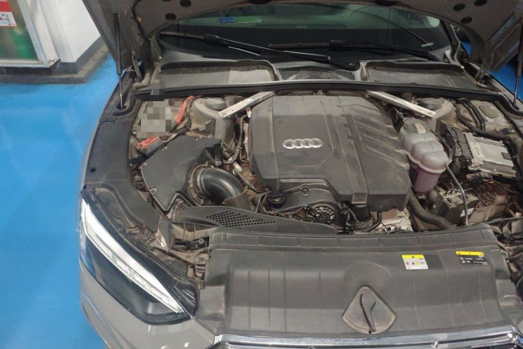 Used Audi A5 2021 Coupe 40 TFSI Fashionable and Dynamic Model Engine Bay Right