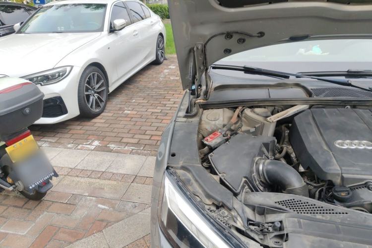 Used Audi A5 2021 Coupe 40 TFSI Fashionable and Dynamic Model Engine Bay Right