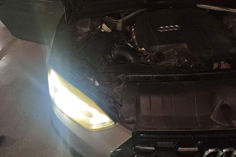 Used Audi A5 2021 Coupe 40 TFSI Fashionable and Dynamic Model Engine Bay Right