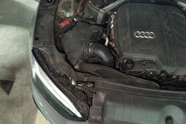 Used Audi A5 2021 Coupe 40 TFSI Fashionable and Dynamic Model Engine Bay Right