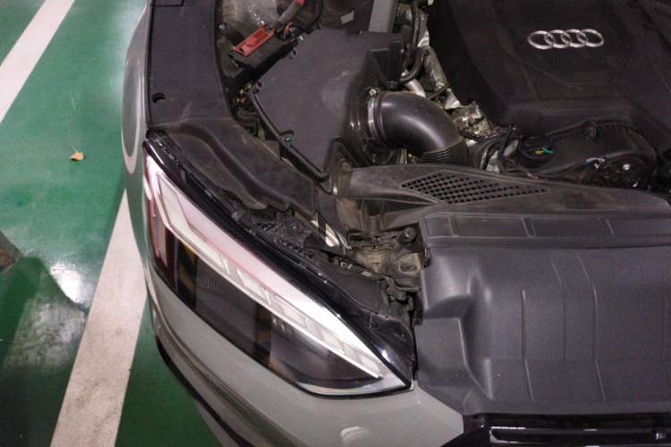Used Audi A5 2021 Coupe 40 TFSI Fashionable and Dynamic Model Engine Bay Right