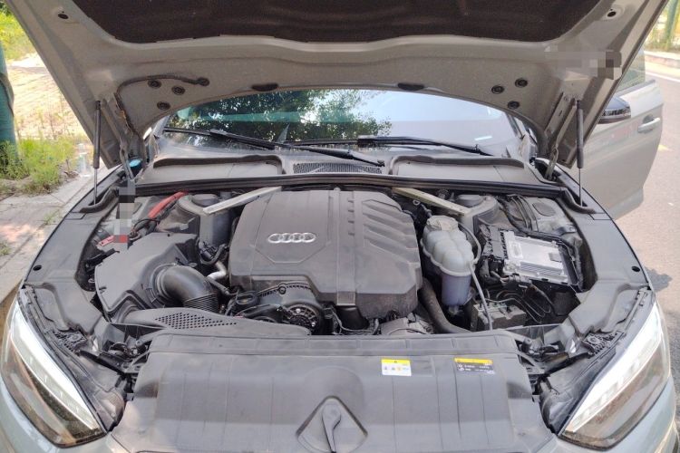 Used Audi A5 2021 Sportback 40 TFSI Stylish and Elegant Model Engine Bay