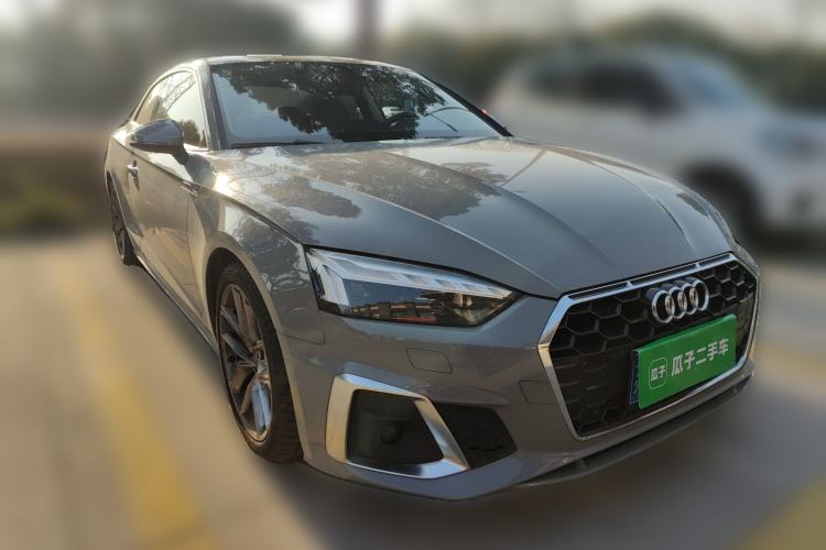 Used Audi A5 2021 Coupe 40 TFSI Fashionable and Dynamic Model Front Right 45 Deg