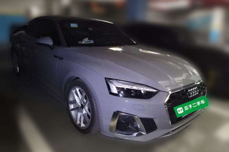 Used Audi A5 2021 Cabriolet 40 TFSI Fashionable and Dynamic Model Front Right 45 Deg