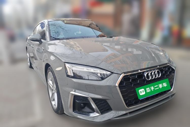 Used Audi A5 2021 Sportback 40 TFSI Stylish and Elegant Model Front Right 45 Deg
