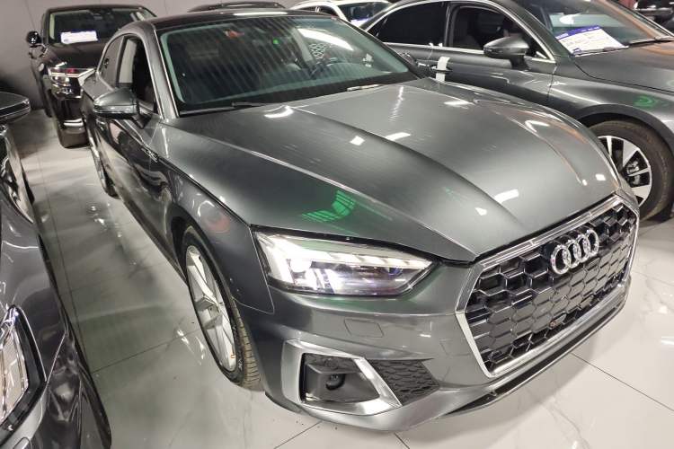 Used Audi A5 2021 Coupe 40 TFSI Fashionable and Dynamic Model Front Right 45 Deg