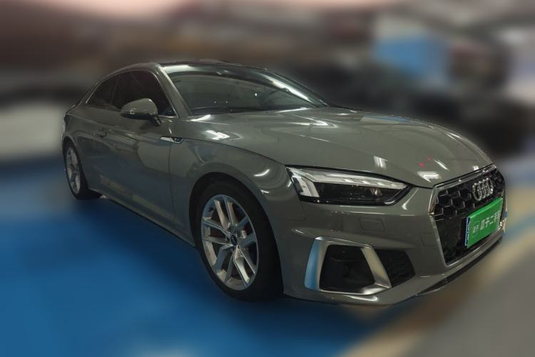 Used Audi A5 2021 Coupe 40 TFSI Fashionable and Dynamic Model Front Right 45 Deg